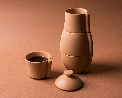 Gatherware – Stackable Clay Cups Inspired by the Spirit of Sharing