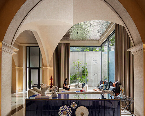 urbanscape architects materializes feeling of home in civil line residence, new delhi